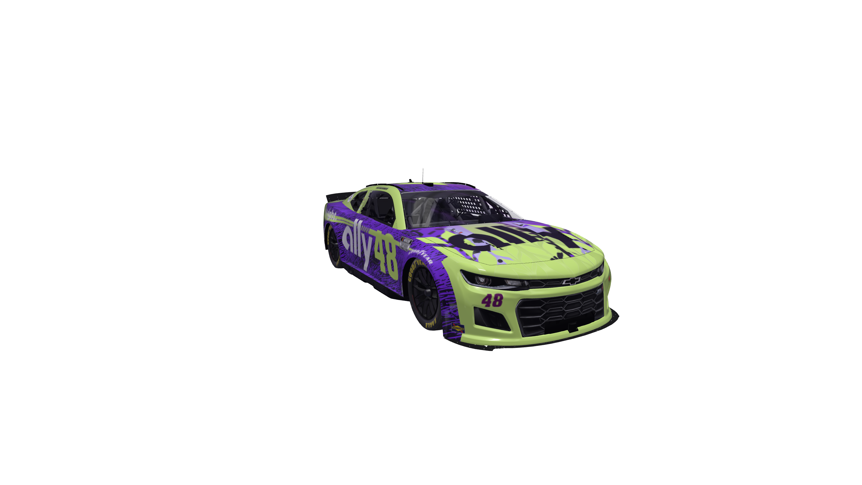 Outlandish Florescent Hunk of Beauty car design