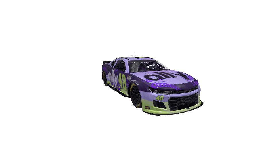 Highlighter Baby Backed Freedom Eagle car design