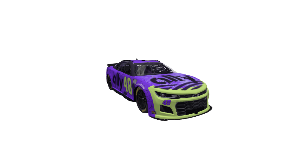 Highlighter Screaming Tidal Wave car design