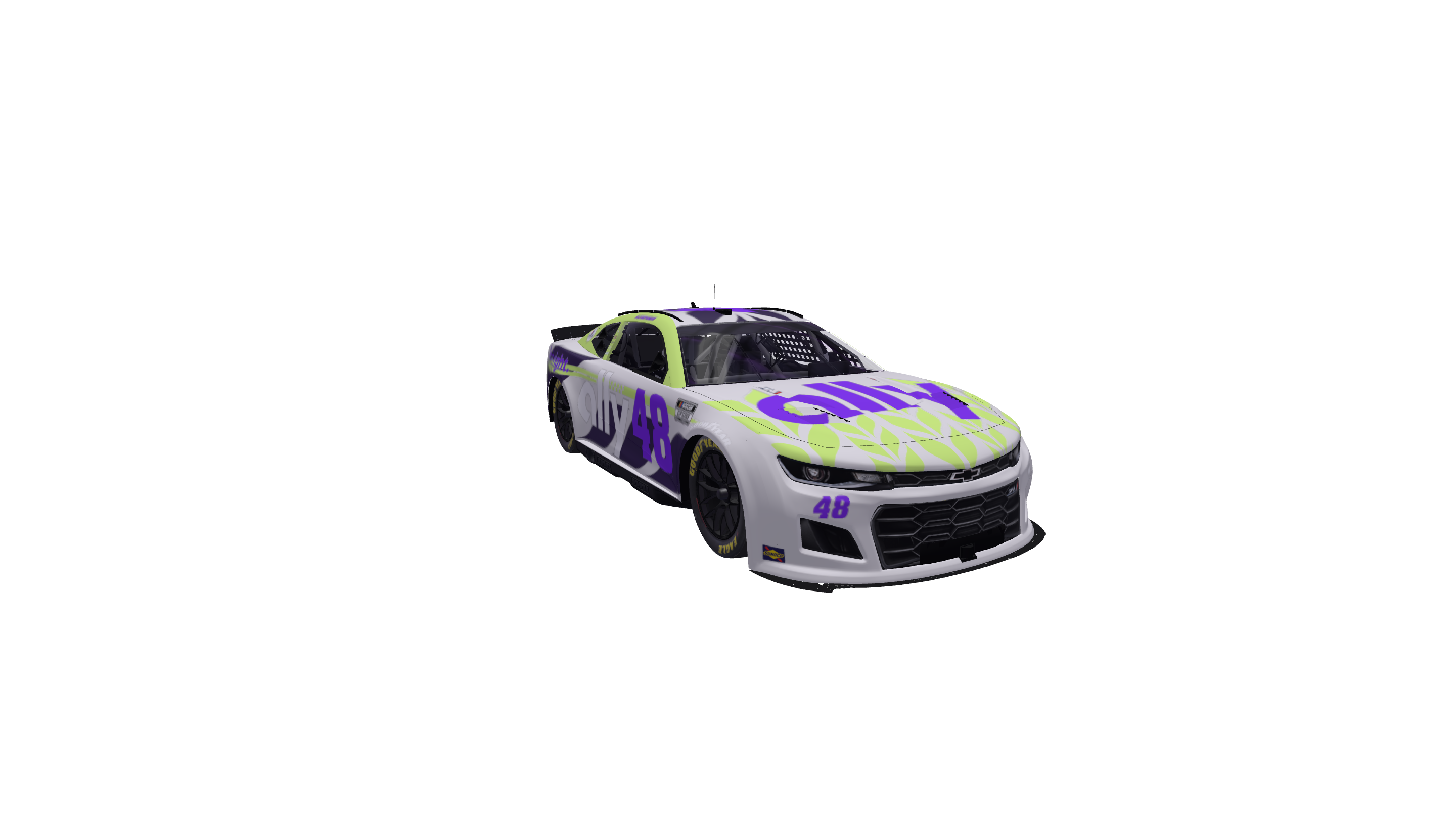 Relentless Decadent Lightning car design