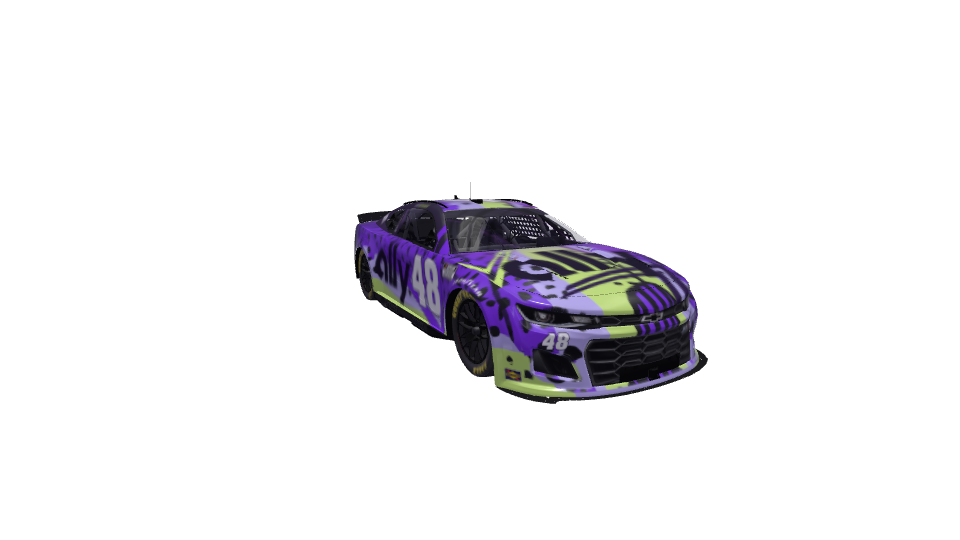 Outlandish Camouflaged Tidal Wave car design