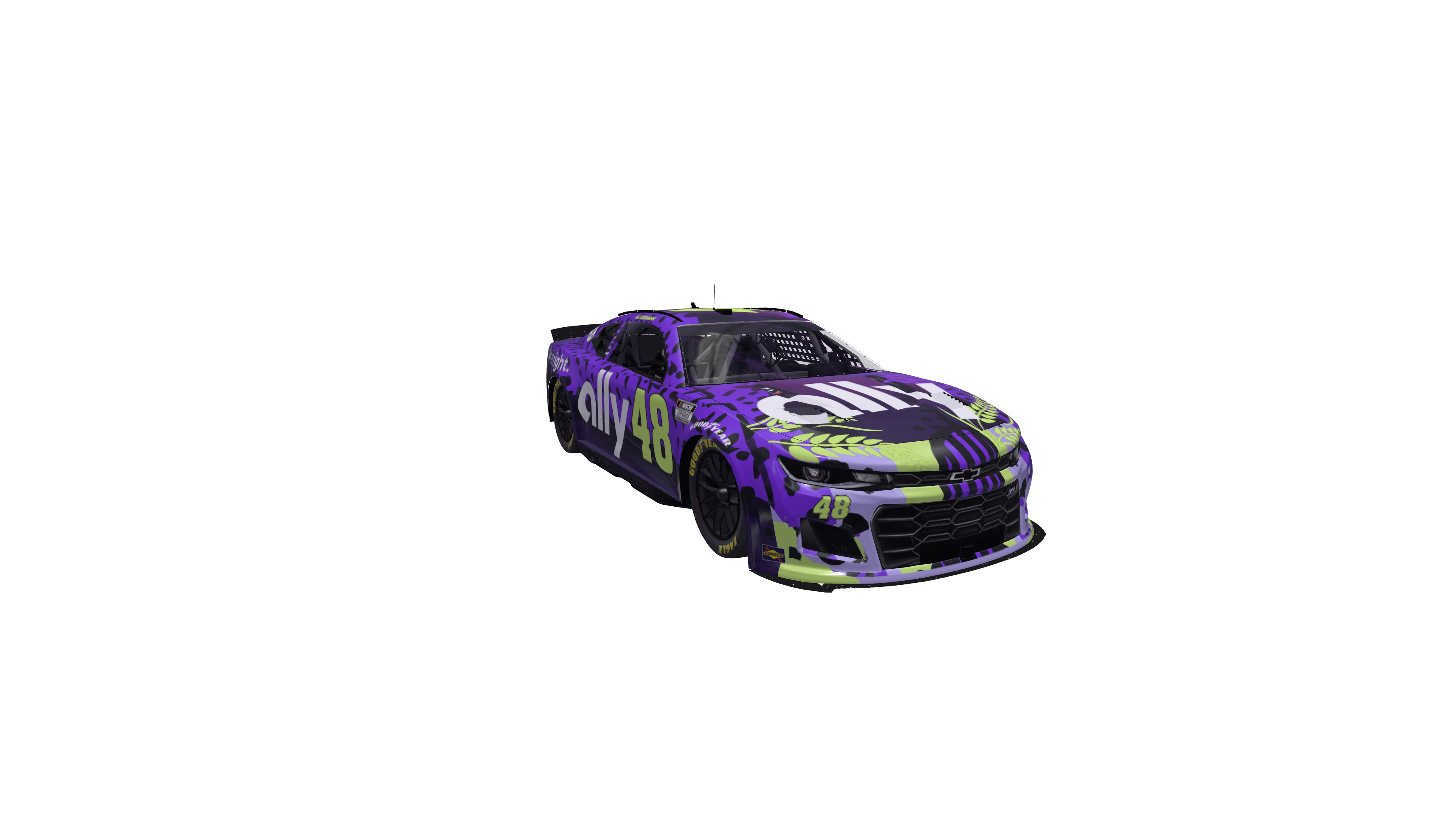 Highlighter Decadent Burnout-erator car design