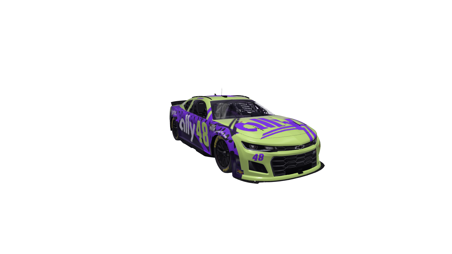 Magnificent Florescent Spitfire car design